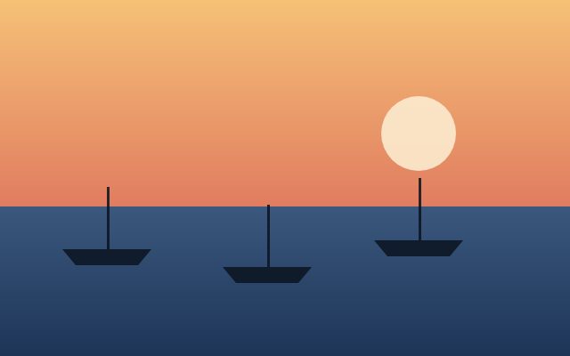 Harbour at dawn